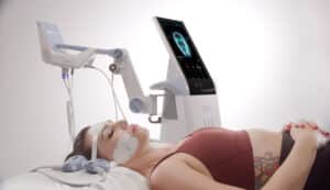 Women receiving Emface treatment